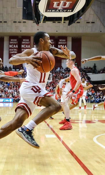 Green, Phinisee lead Indiana past No. 11 Ohio State 66-54